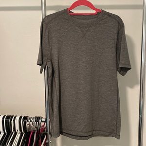 Mens Lululemon Shirt Gray Sz M